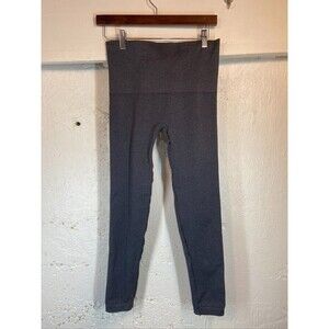 SPANX WOMENS XLARGE GRAY COMPRESSED LEGGINGS 1278